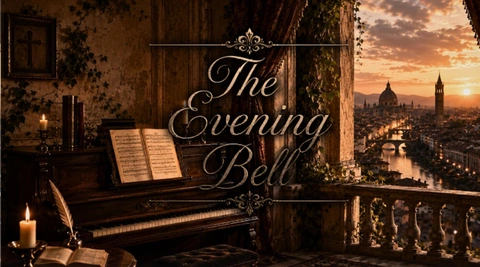 The Evening Bell ambient music artwork